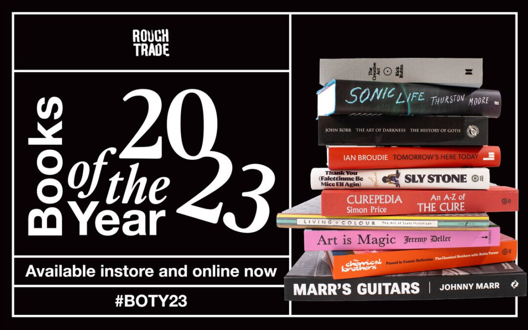 The Hamilton Agency has five clients in the top twenty Rough Trade Books of the Year list